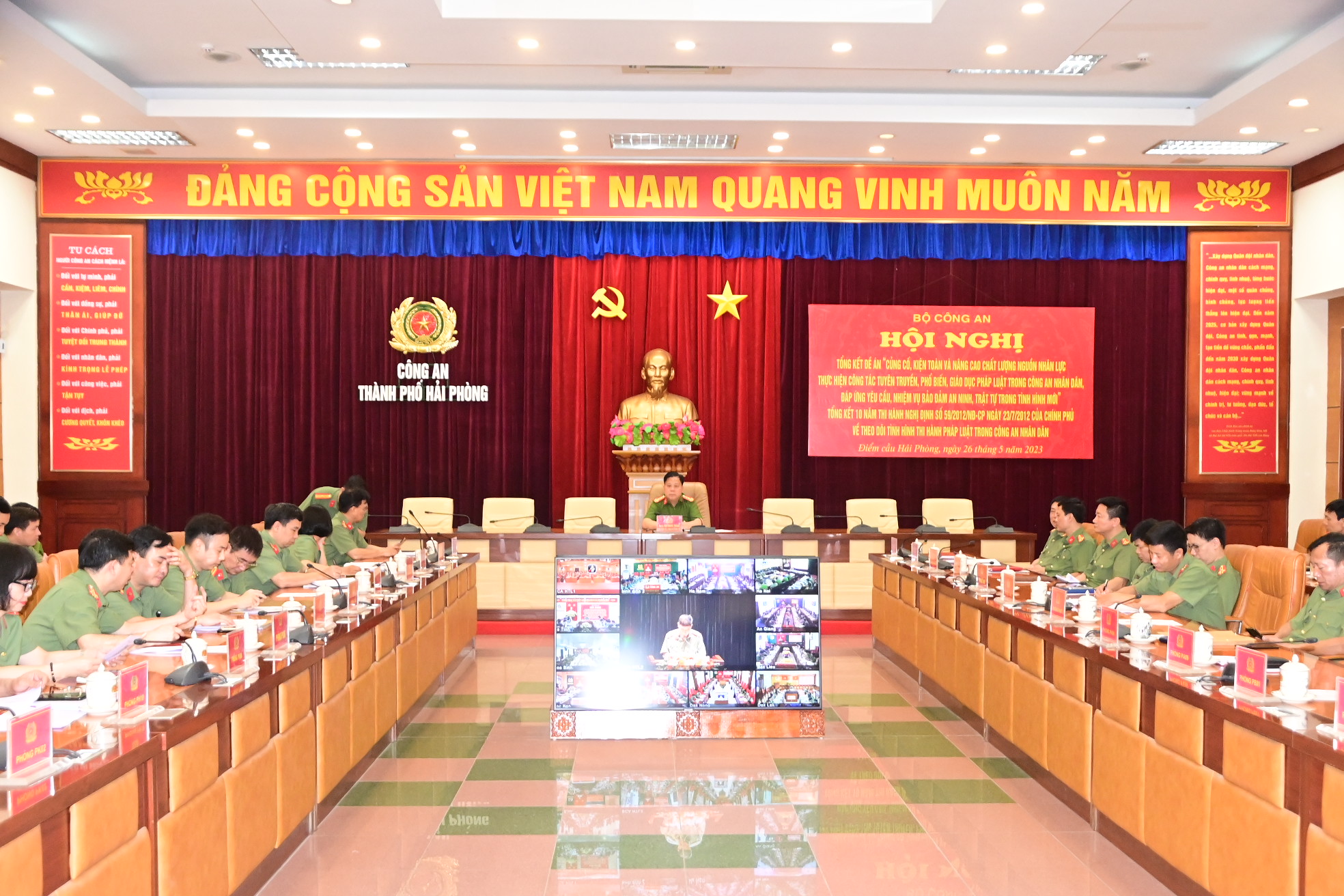 Tiếp tục nâng cao chất lượng công tác tuyên truyền, phổ biến, giáo dục pháp luật trong Công an nhân dân